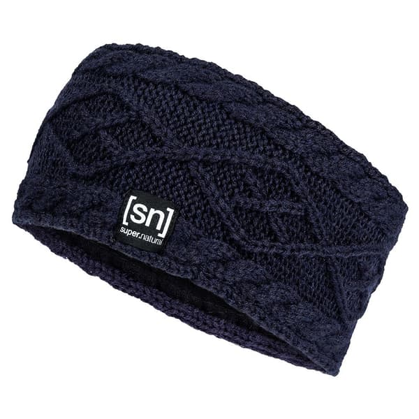 Super.natural Knit Pandebånd Blå  Mand