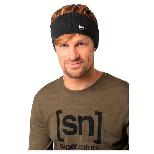 Super.natural Riffler Pandebånd Sort  Mand