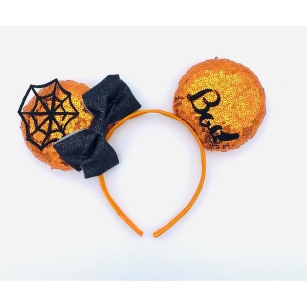 MINNIE - HALLOWEEN - ORANGE PEERSHARDY HUVUDBÅND
