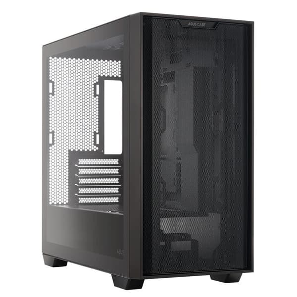 Mikrotålig - ASUS - A21 - Svart - Kompatibel med Micro-ATX och Mini-ITX - 5 expansionsplatser