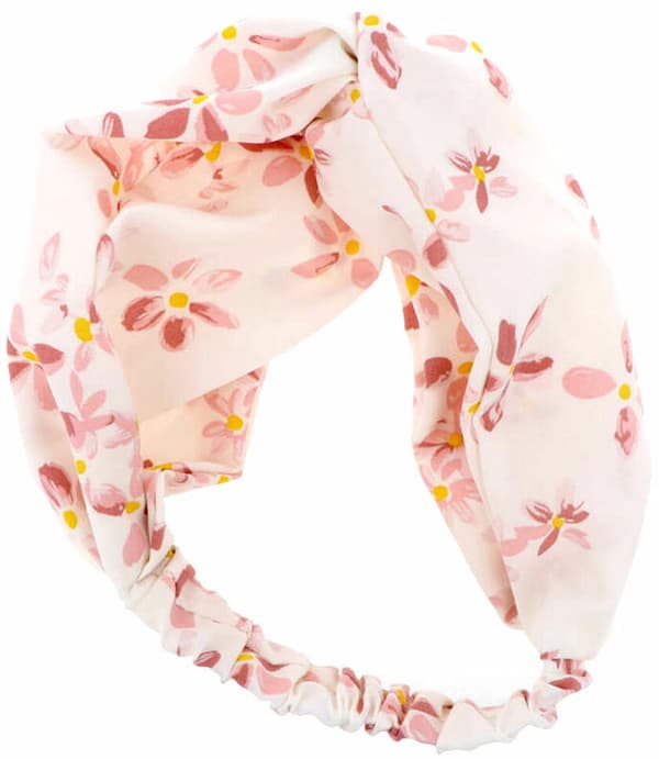 Elastic hairband Inca   Pink Flowers