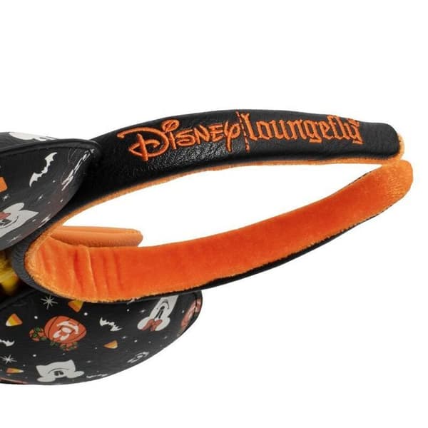 Serre-tête flicka Loungefly Disney Musse Pigg och Mini Pigg Spooky Halloween
