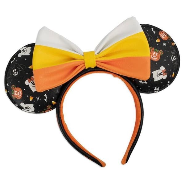 Serre-tête flicka Loungefly Disney Musse Pigg och Mini Pigg Spooky Halloween