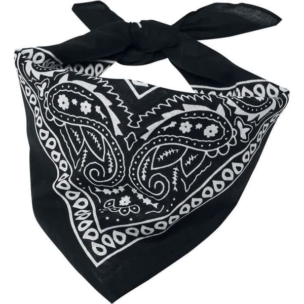 Urban Classics Bandanas - paket med 3 unisex svart bandana