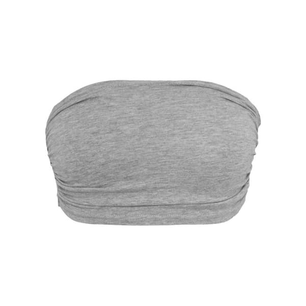 Bandeau topp dam - Urban Classic - Svart - Utan axelband - Rynkad - Elastisk