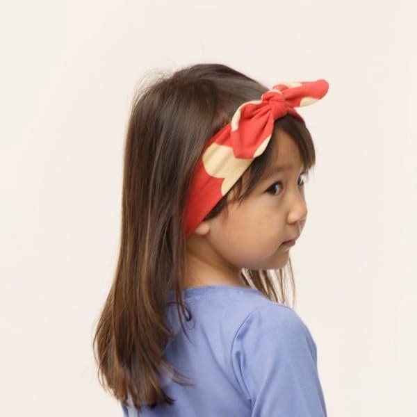Bandeau - hårband - headband - hårband Pinokio - 1-02-2303-25 - Hårband, Foulard för småflickor, Röd Imagine