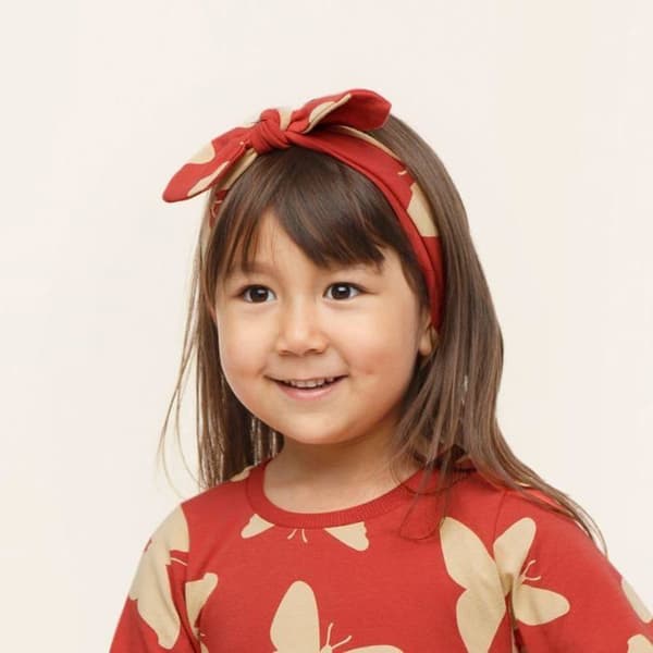 Bandeau - hårband - headband - hårband Pinokio - 1-02-2303-25 - Hårband, Foulard för småflickor, Röd Imagine