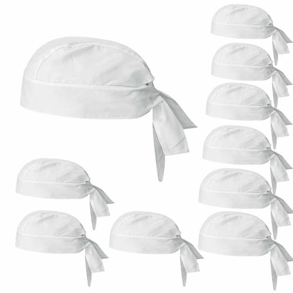 Professionell pannband - Misemiya professionell bandana - Gorro Chef Bandana 926 - Unisex Chef Bandana Hatt