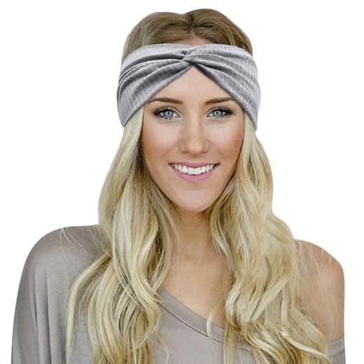 Moorle 6-Stk Anti-Slip Pandebånd - Boho, Elastisk Hårbånd Pandebånd Stretch, Kvinder, Alle årstider