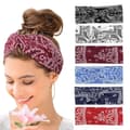 Miniatyrbild 1 av 5: Lollanda Hårband Kvinna Headband Sommar Pannband Dam Boho Wide 6 st