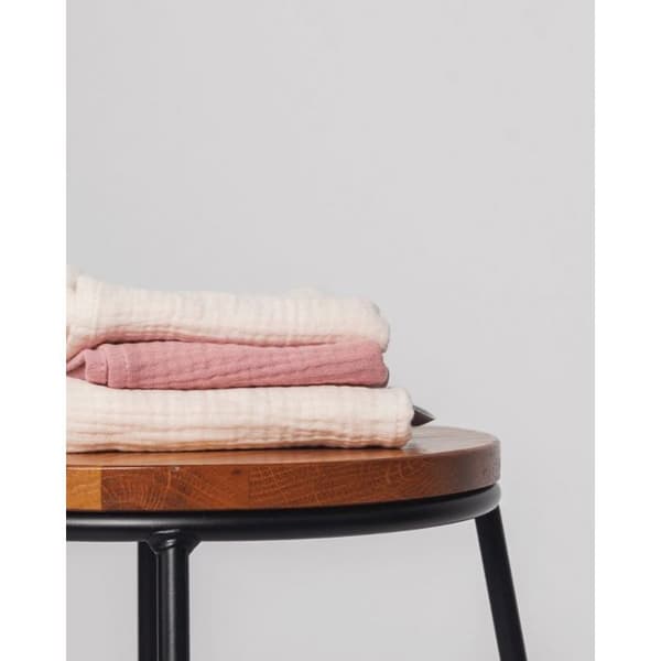 Effiki PIAPIMO - ANTISWEAT-BANDEAUX I MÖSSLINE 50 X 60 BEIGE OCH ROSA, 3 ST