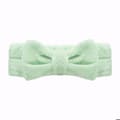 Miniatyrbild 2 av 3: Bandeau Spa för Hår i Enfärgad Mjuk Grön Fleece