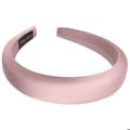 Miniatyrbild 1 av 3: Bred Snygg Hårband i Satin med Kuddig Glamour Rosa