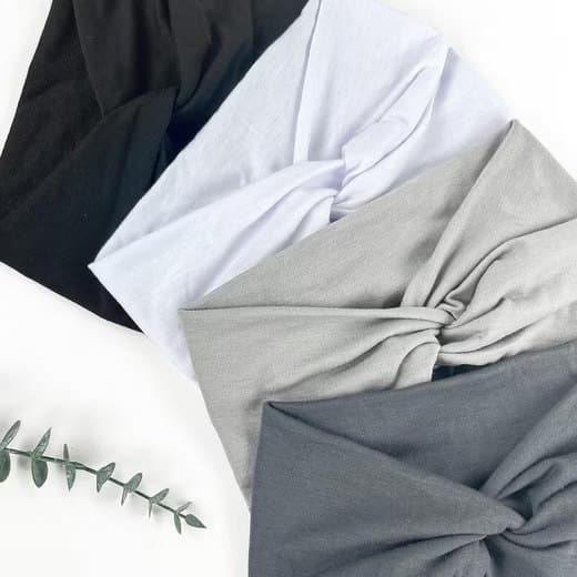 Lollanda Boho Otsapanta Naiset 4 kpl, Hiuspanta / Hikinauha / Hiuspanta – Leveä, Monivärinen, Hikeä imevä