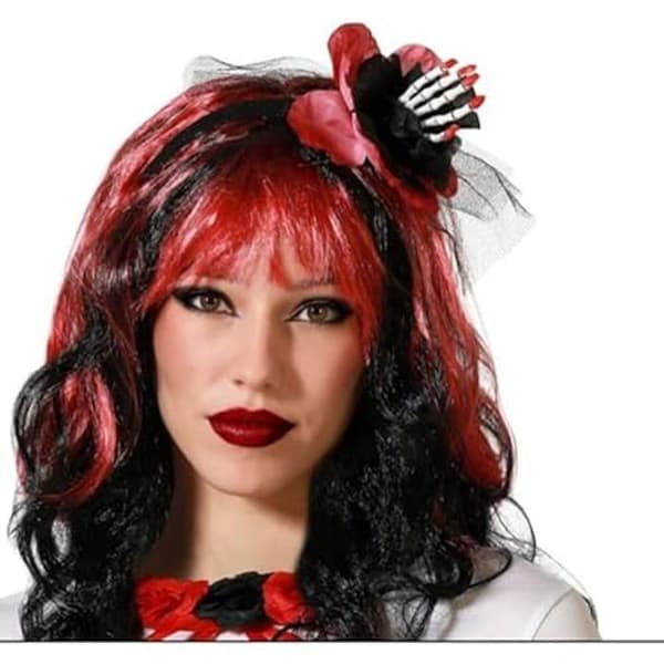Pannband - BIGBUY CARNIVAL - Intense Red - Halloween - Flerfärgad - 9,72 x 16,21 x 21,15 cm