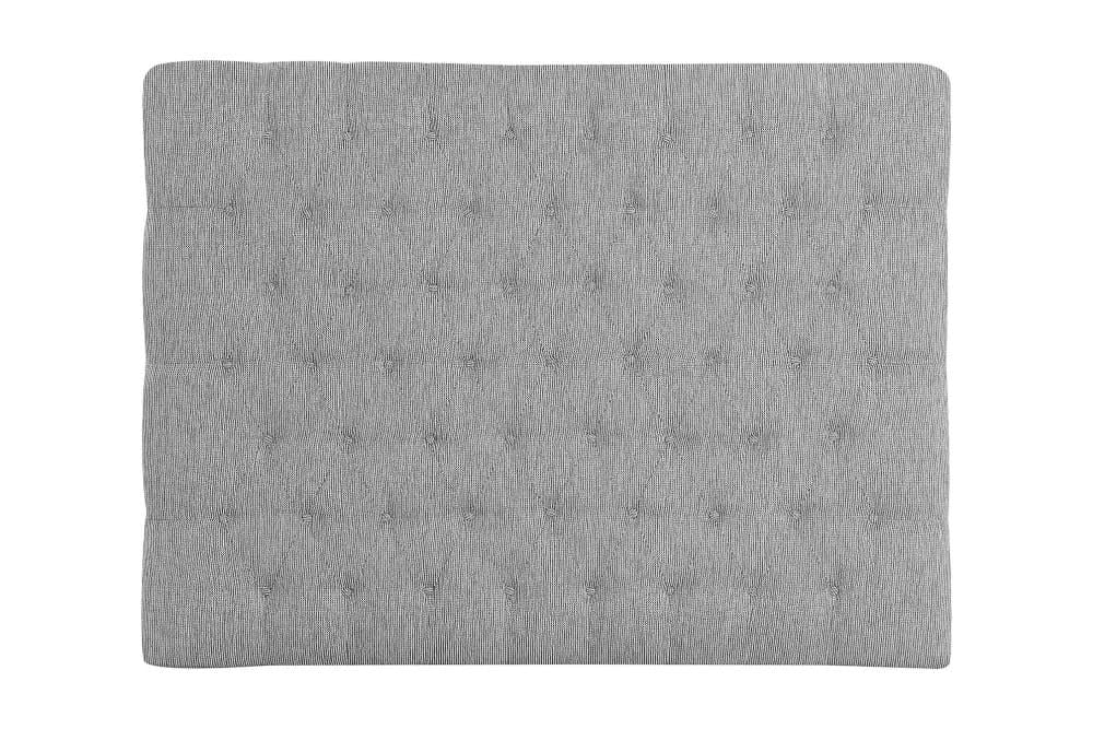 HARMONY Sänggavel 160 Ljusgrå