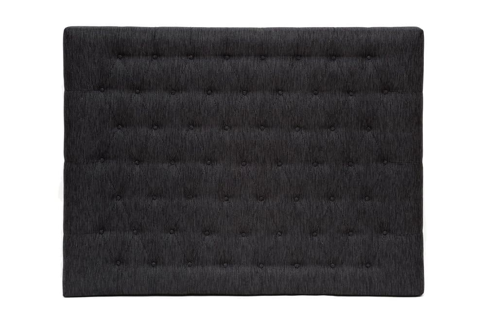 HARMONY Sänggavel 180 Svart