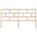 Miniatyrbilde 4 av 8: vidaXL Sengegavl 206x4x100 cm heltre furu