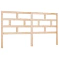 Miniatyrbilde 1 av 8: vidaXL Sengegavl 206x4x100 cm heltre furu