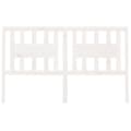 Miniatyrbilde 3 av 6: vidaXL Sengegavl hvit 186x4x100 cm heltre furu