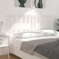 Miniatyrbilde 4 av 6: vidaXL Sengegavl hvit 186x4x100 cm heltre furu