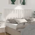 Miniatyrbilde 2 av 6: vidaXL Sengegavl hvit 186x4x100 cm heltre furu