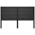 Miniatyrbilde 2 av 6: vidaXL Sengegavl svart 186x4x100 cm heltre furu
