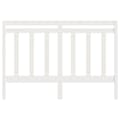 Miniatyrbilde 4 av 8: vidaXL Sengegavl hvit 141x4x100 cm heltre furu