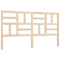 Miniatyrbilde 1 av 8: vidaXL Sengegavl 206x4x104 cm heltre furu