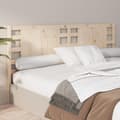 Miniatyrbilde 4 av 7: vidaXL Sengegavl 126x4x100 cm heltre furu