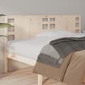 Miniatyrbilde 7 av 7: vidaXL Sengegavl 126x4x100 cm heltre furu