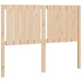 Miniatyrbilde 1 av 7: vidaXL Sengegavl 125,5x4x100 cm heltre furu