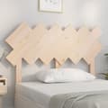 Miniatyrbilde 7 av 7: vidaXL Sengegavl 122,5x3x80,5 cm heltre furu
