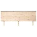 Miniatyrbilde 3 av 7: vidaXL Sengegavl 204x6x82,5 cm heltre furu