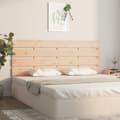 Miniatyrbilde 3 av 6: vidaXL Sengegavl 200x3x80 cm heltre furu