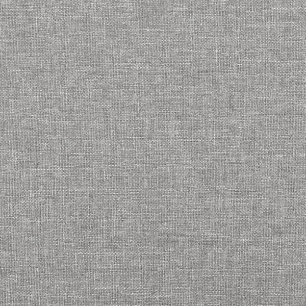vidaXL sengegavle 2 stk. 72x5x78/88 cm stof lysegrå