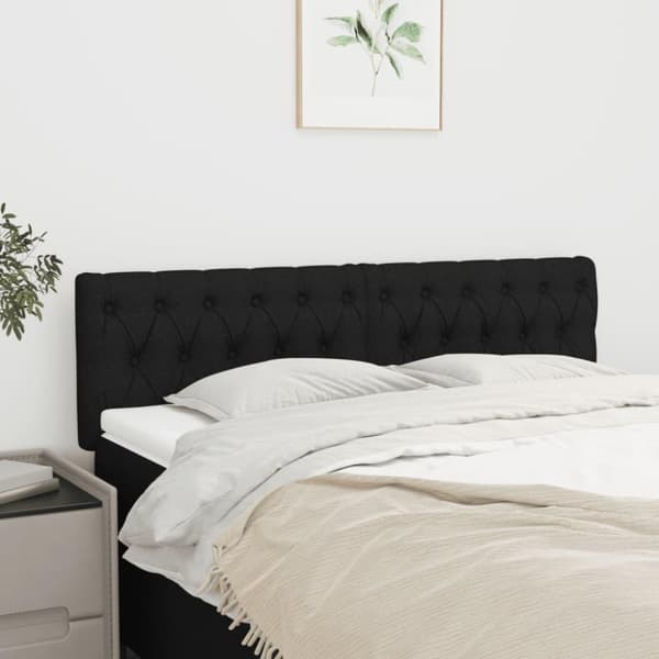 vidaXL sengegavle 2 stk. 72x7x78/88 cm stof sort