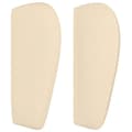 Miniatyrbillede 4 af 9: vidaXL sengegavl med kanter 203x23x78/88 cm stof cremefarvet
