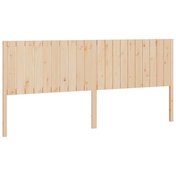 vidaXL Sängynpääty 205,5x4x100 cm täysi mänty