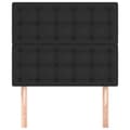 Miniatyrbillede 3 af 8: vidaXL sengegavle 2 stk. 80x5x78/88 cm kunstlæder sort