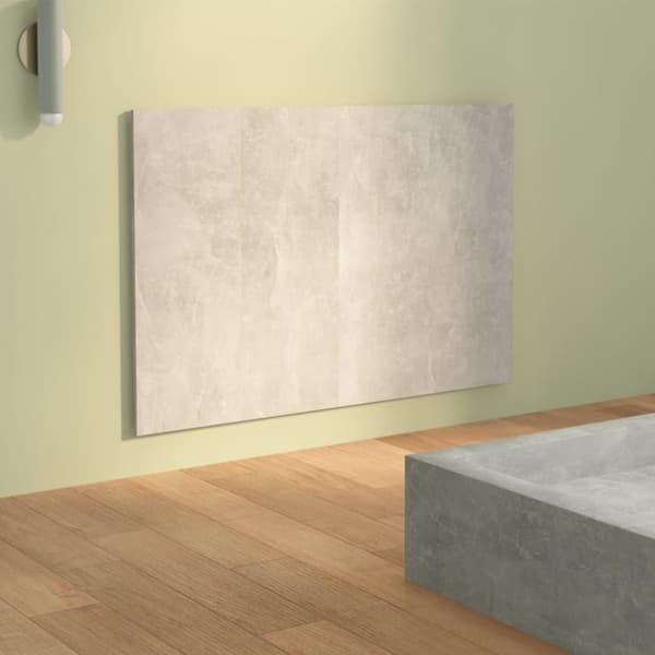vidaXL sengegærde 120x1,5x80 cm konstrueret træ betongrå