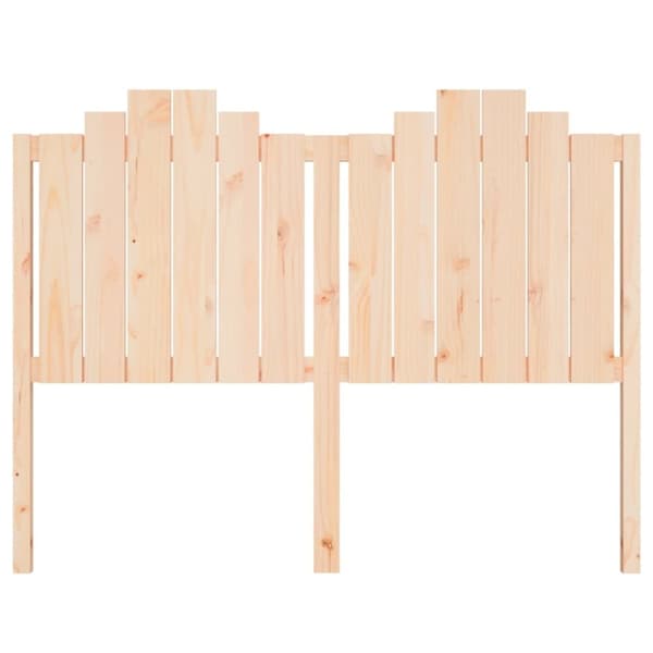 vidaXL Sängynpääty 146x4x110 cm täysi mänty