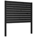 Pikkukuva 1 / 7: vidaXL Sängynpääty musta 96x4x100 cm täysi mänty