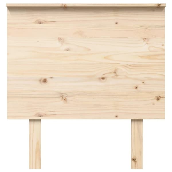 vidaXL Sängynpääty 79x6x82,5 cm täysi mänty