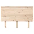 Pikkukuva 3 / 7: vidaXL Sängynpääty 124x6x82,5 cm täysi mänty