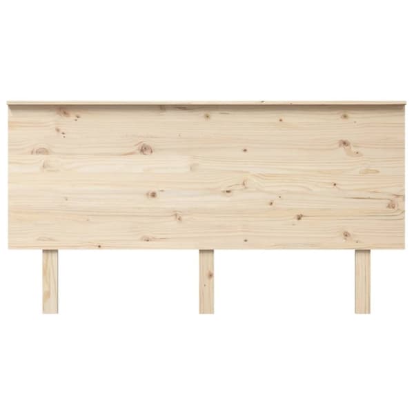 vidaXL Sängynpääty 154x6x82,5 cm täysi mänty