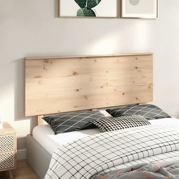 vidaXL Sängynpääty 154x6x82,5 cm täysi mänty