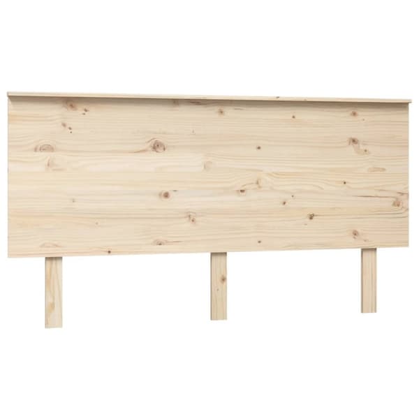 vidaXL Sängynpääty 154x6x82,5 cm täysi mänty