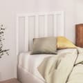 Miniatyrbilde 3 av 7: vidaXL Sengegavl hvit 96x4x100 cm heltre furu