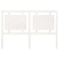 Miniatyrbilde 4 av 7: vidaXL Sengegavl hvit 145,5x4x100 cm heltre furu